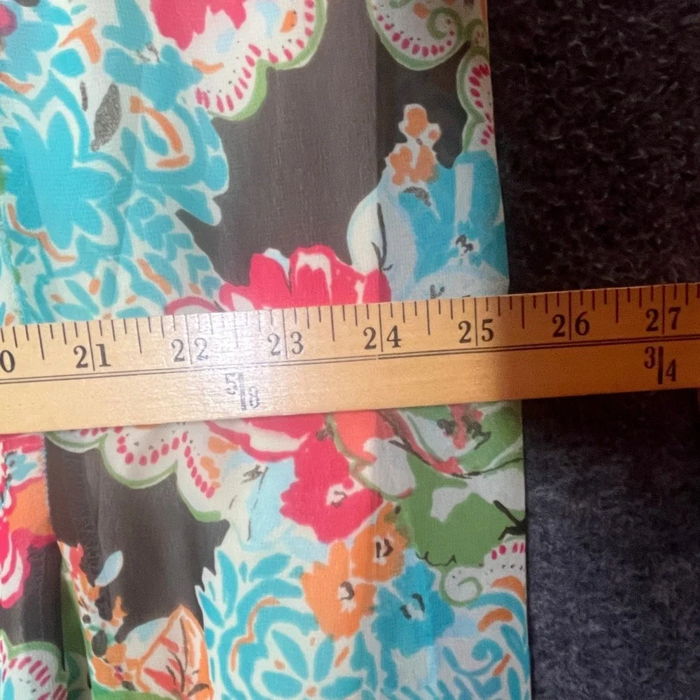 Cato Woman Floral Maxi Skirt Womens 22/24W Boho Cottagecore Flowy Pull On Summer